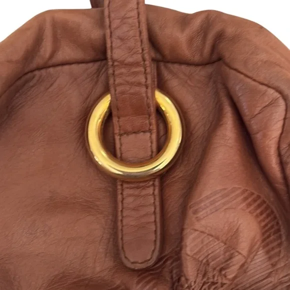 Loewe Brown Flamenco Anagram Supple Leather Crossbody - Picture 4 of 7